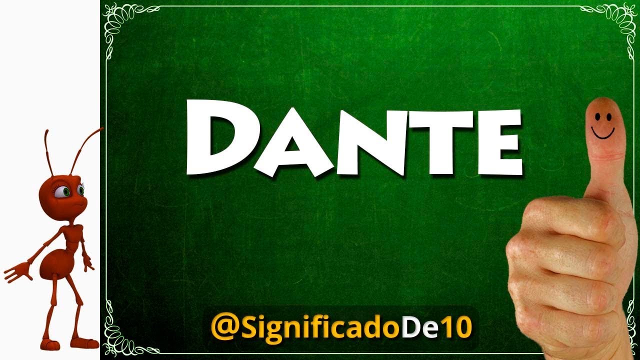nombres dante