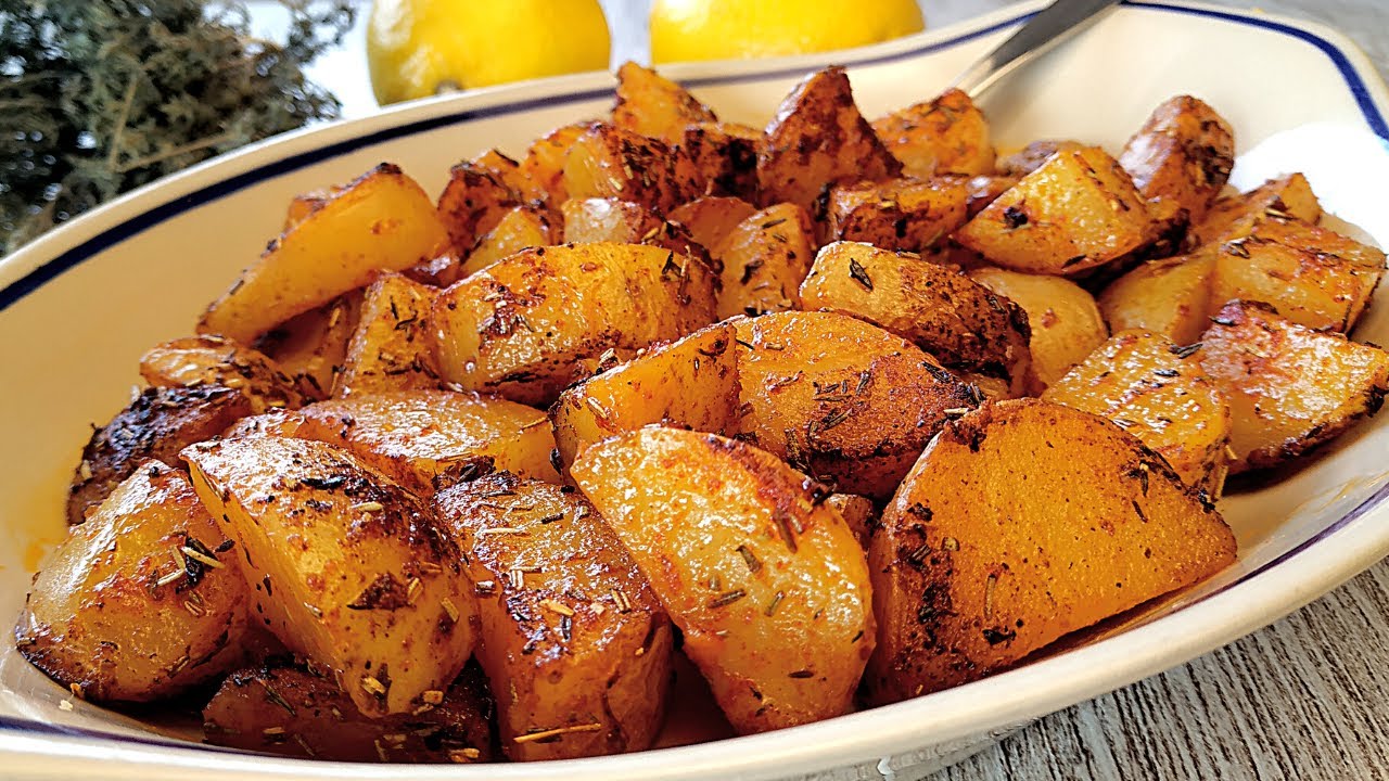 patatas cocidas para cenar