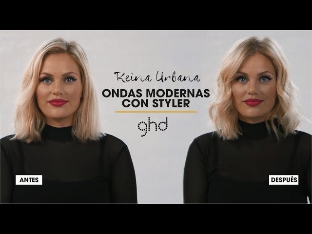 peinado media melena ondas