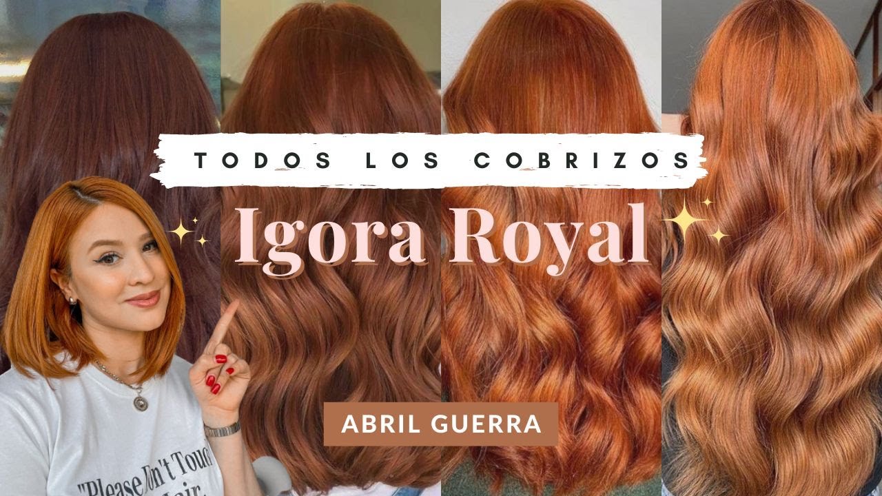 pelo cobrizo en piel blanca