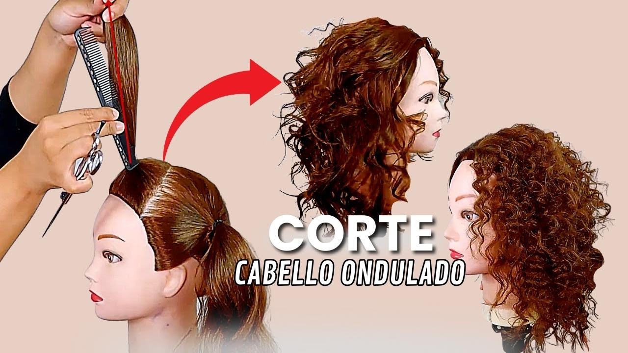 pelo escalado ondulado