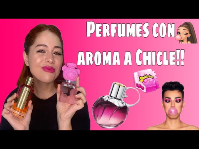 perfume con olor a gominolas
