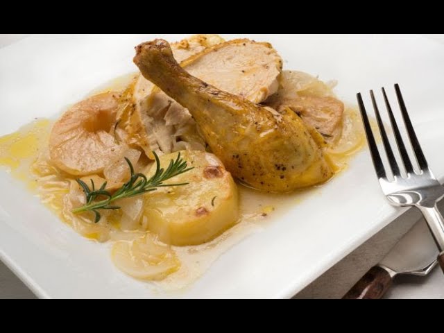 pollo al horno receta arguiñano
