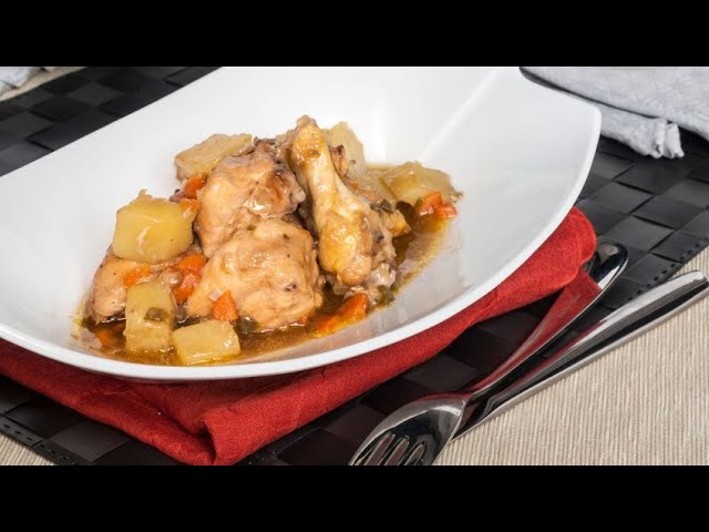 pollo con cerveza arguiñano