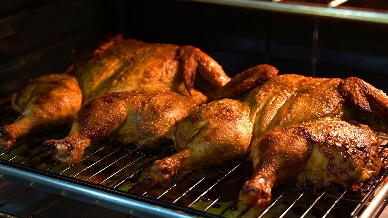 pollo mariposa al horno