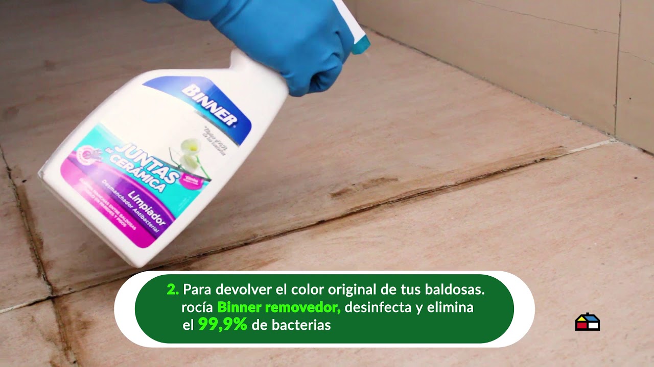 producto para limpiar juntas de baldosas