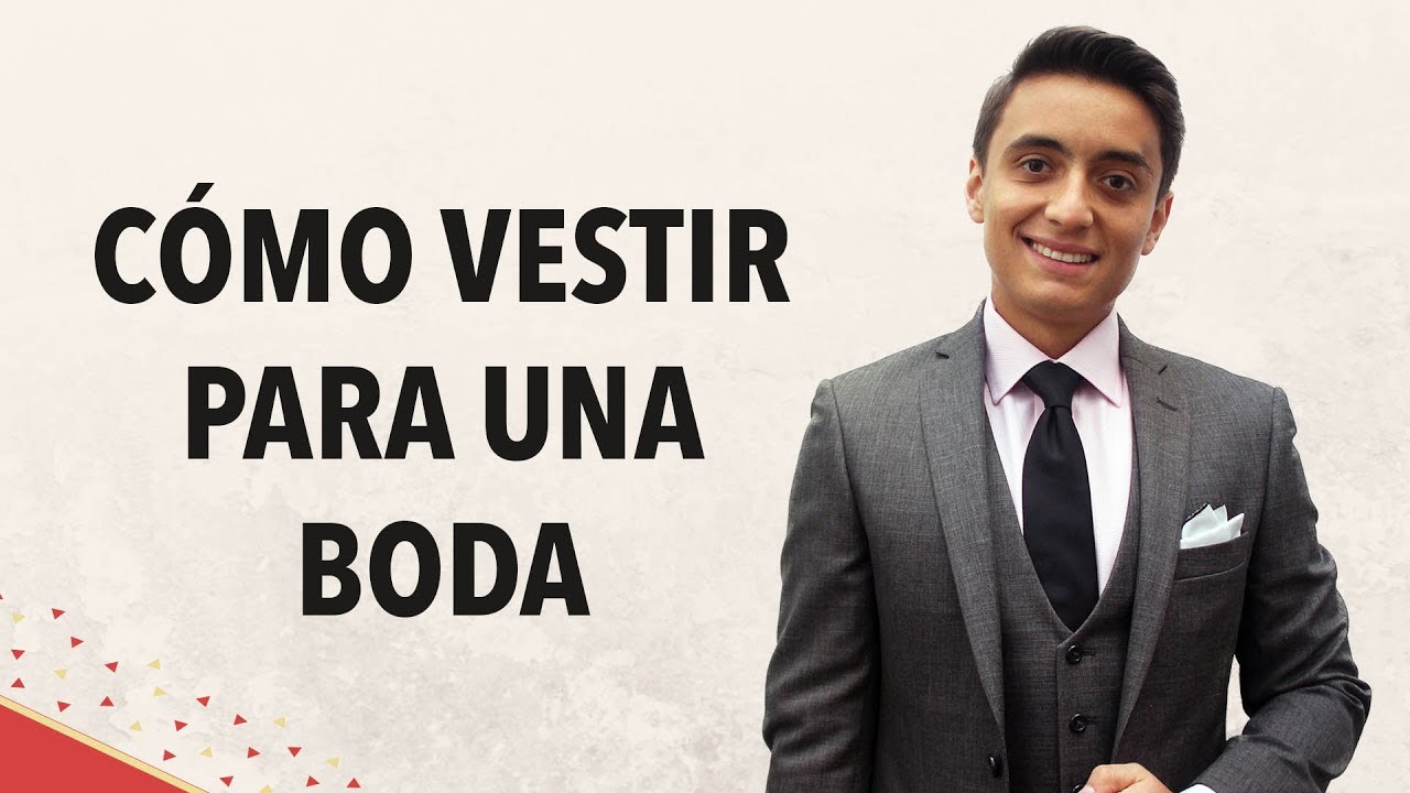protocolo bodas hombres