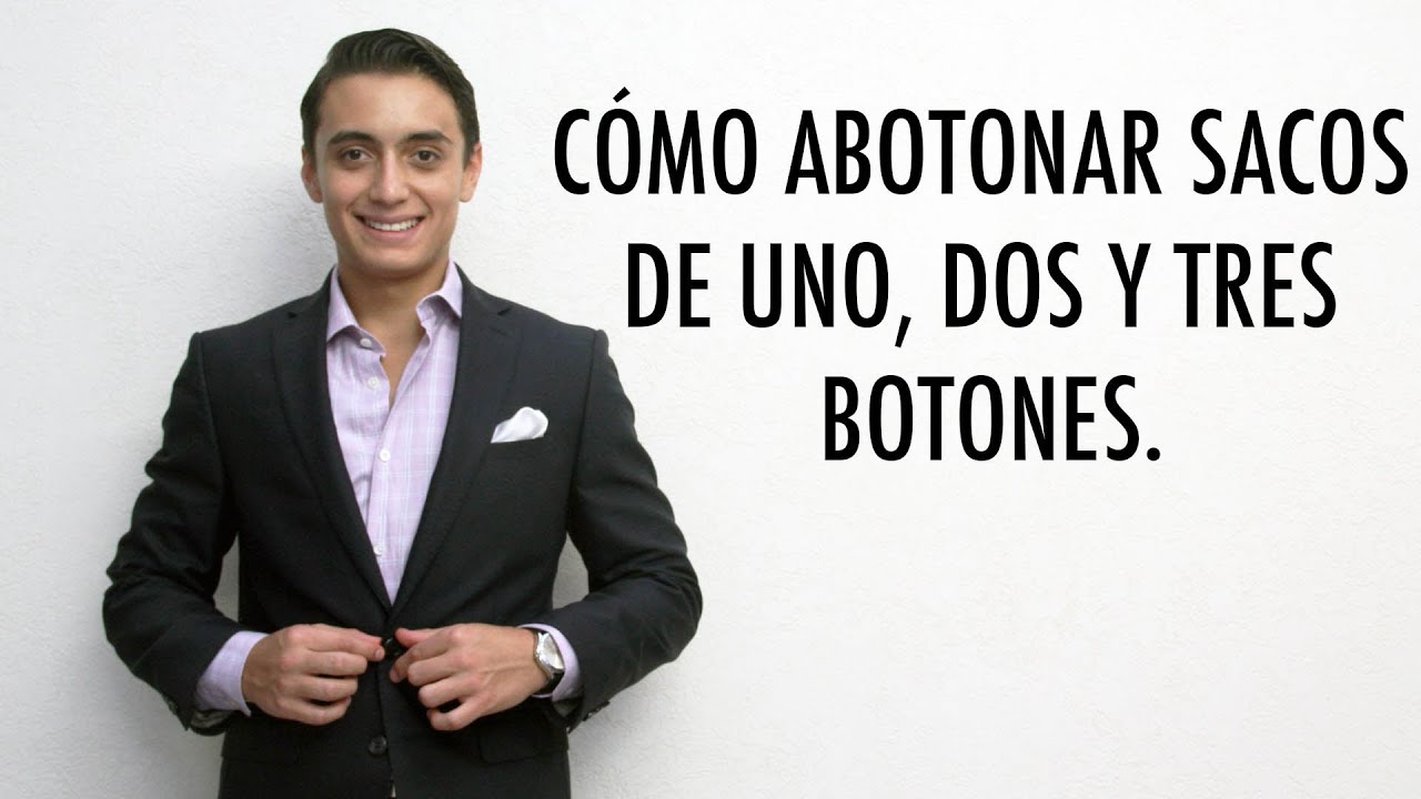 que botón se abrocha en la americana de dos botones