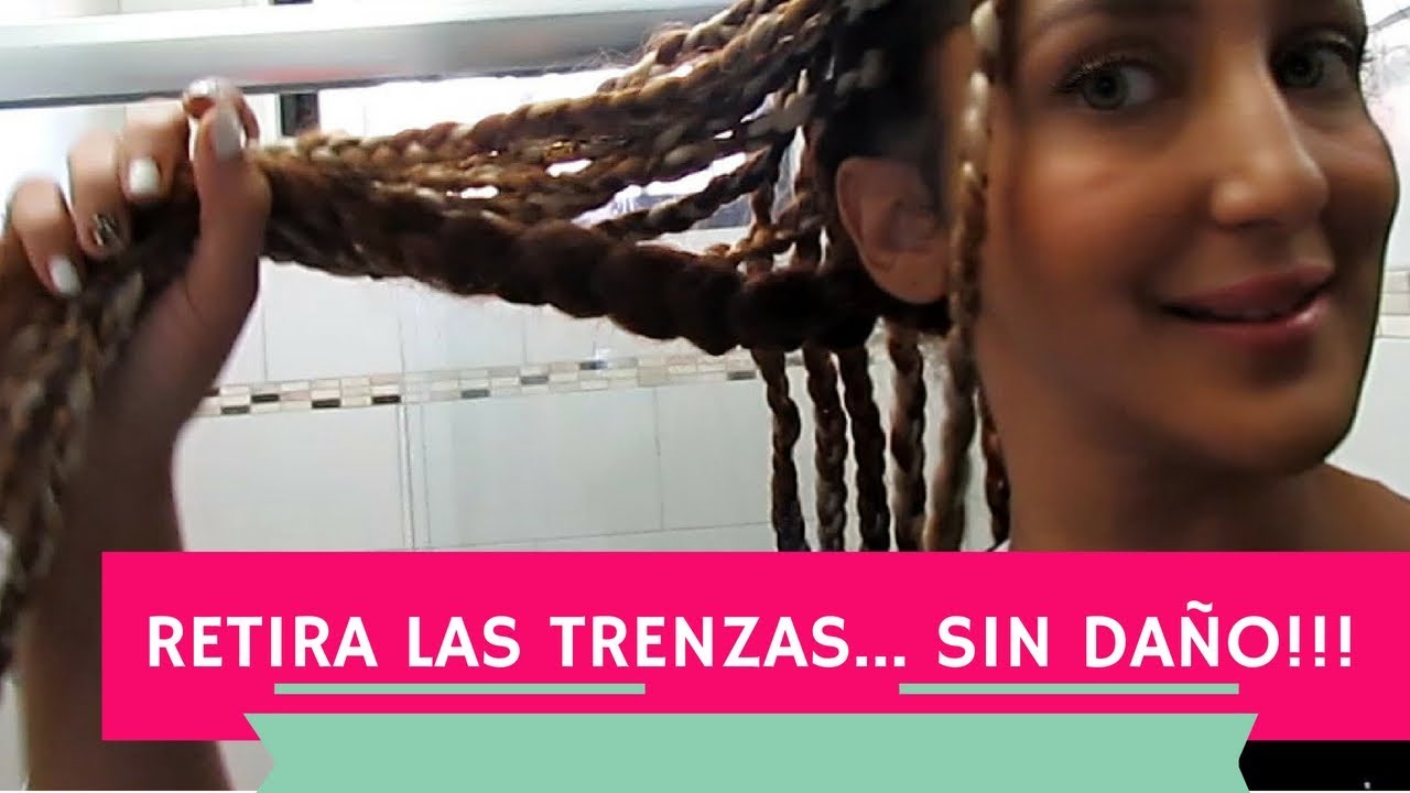 quitar trenzas africanas