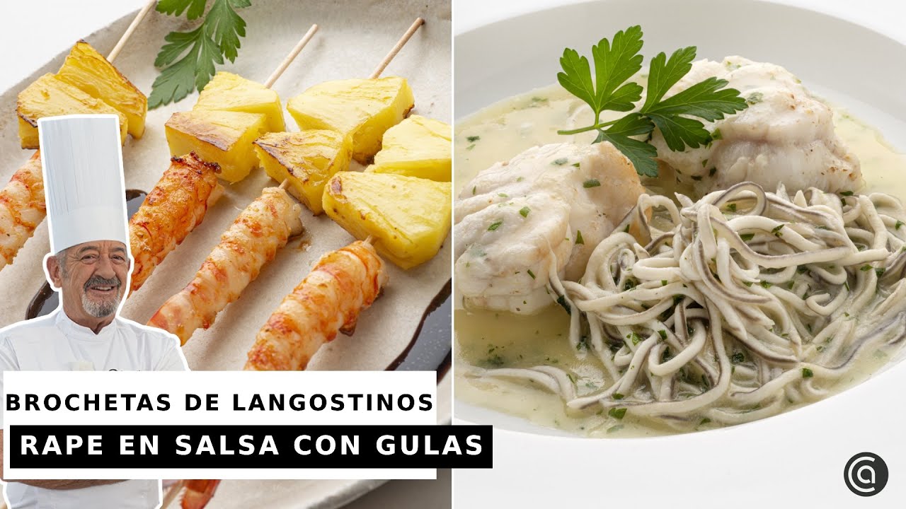 rape con gulas de karlos arguiñano