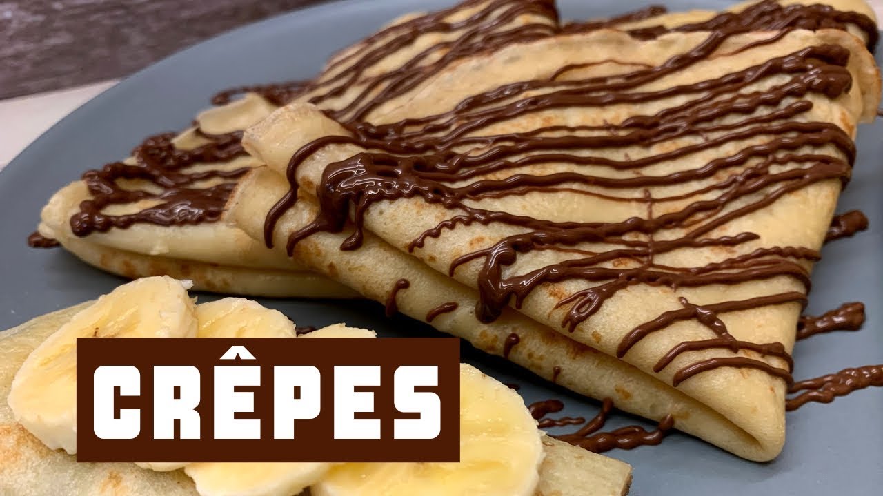 receta de crepas para 4 personas