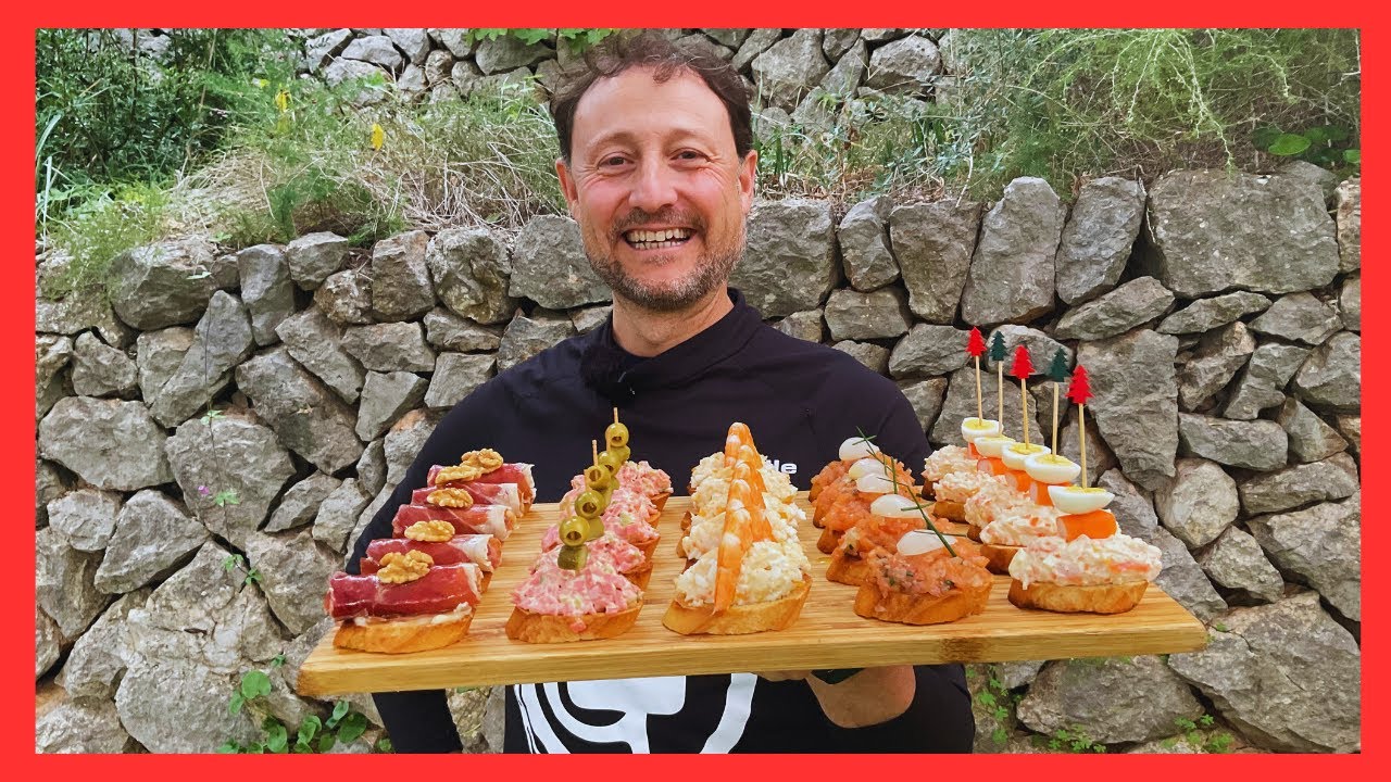 recetas cena amigos picoteo