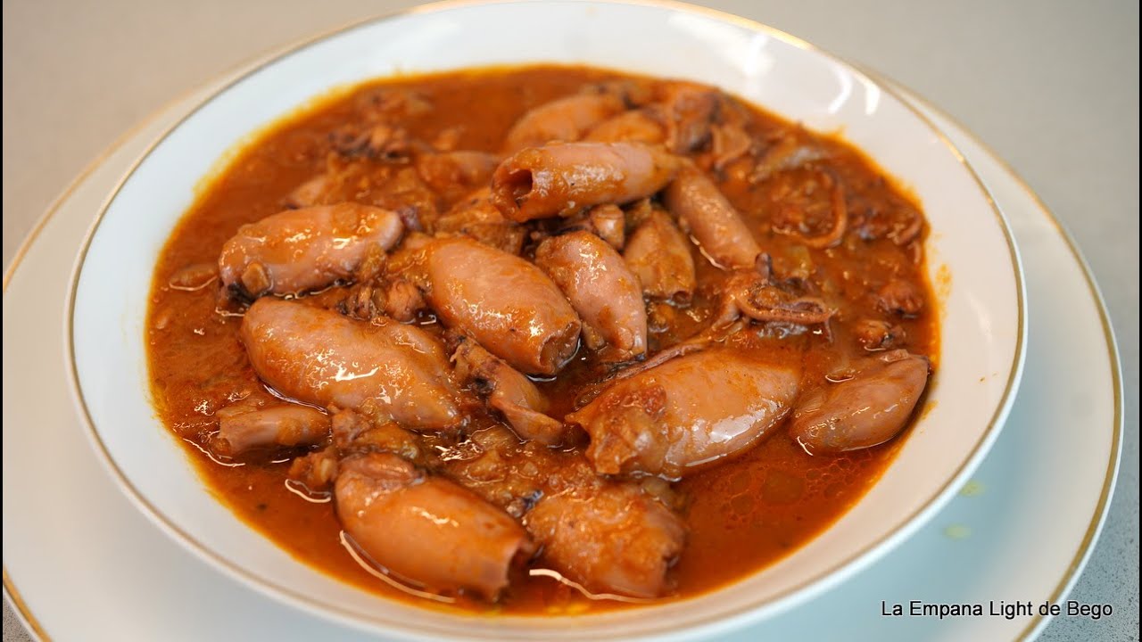 recetas con chipirones congelados