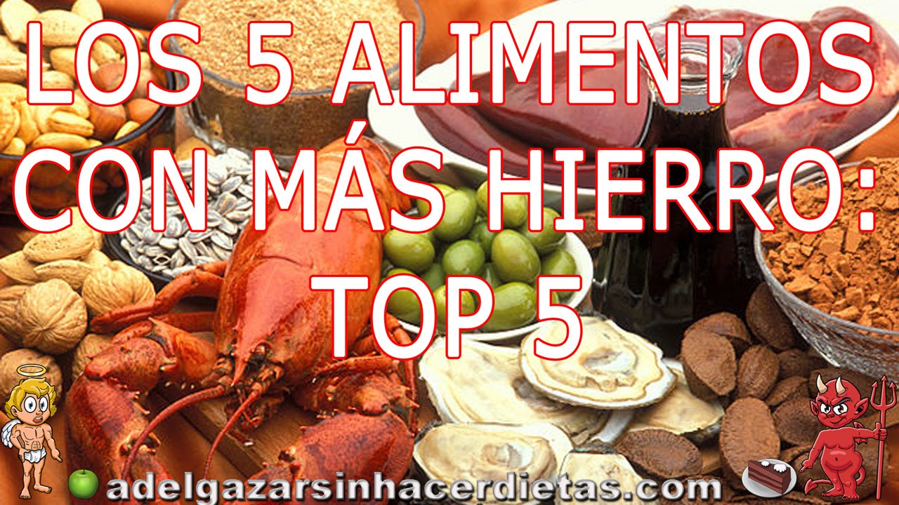 recetas con hierro