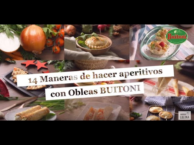 recetas dulces con obleas buitoni