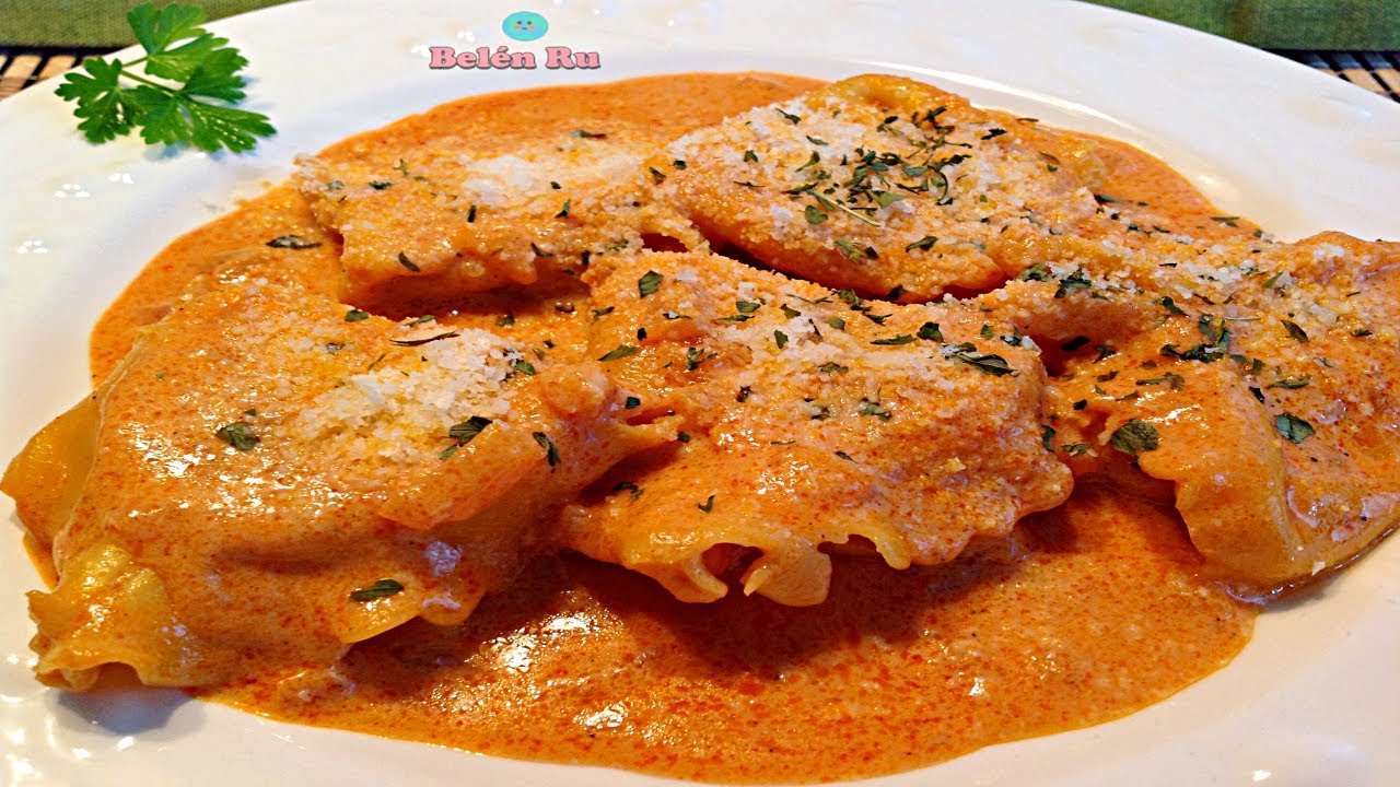 salsas para pasta rellena de carne