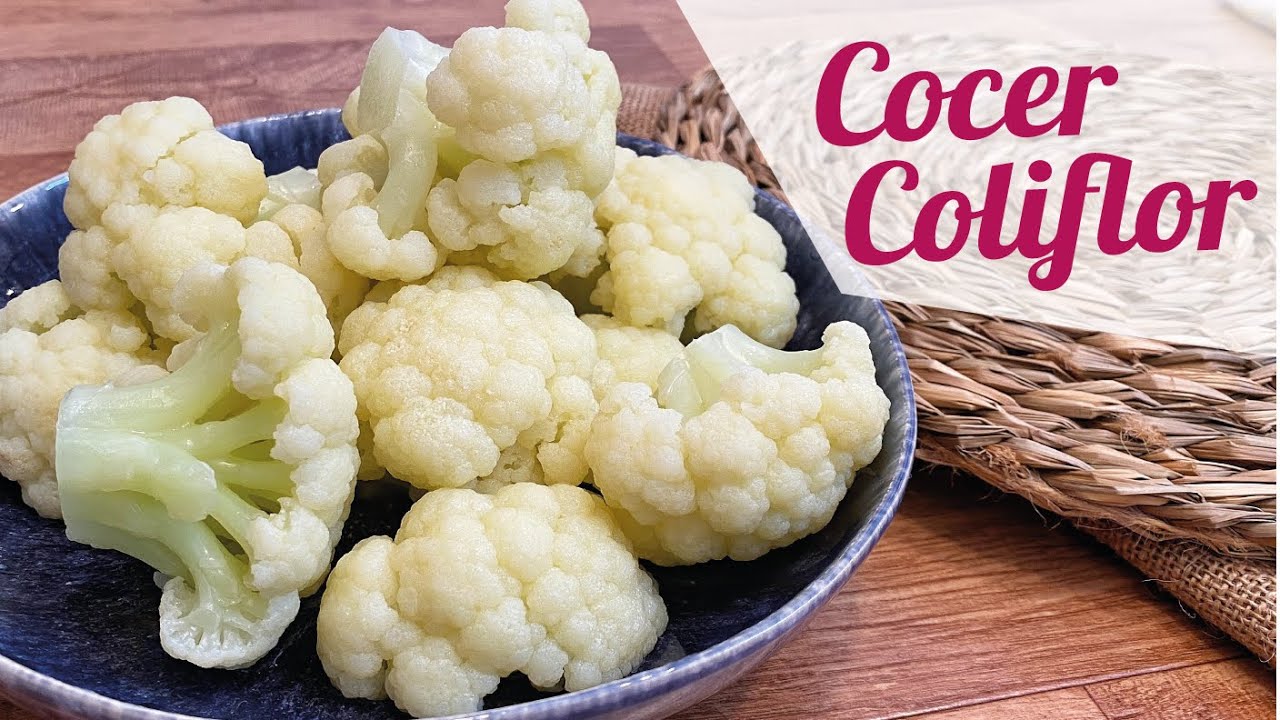 tiempo de cocción de coliflor en olla express