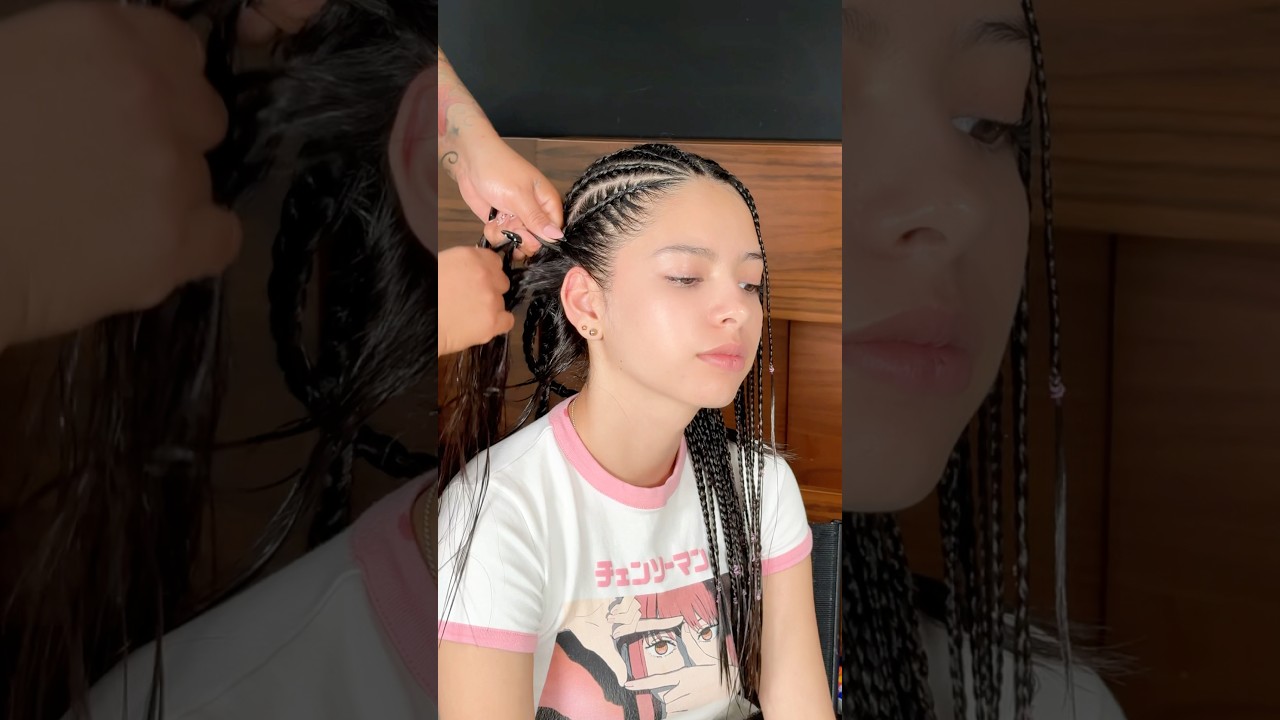 todo el pelo de trenzas