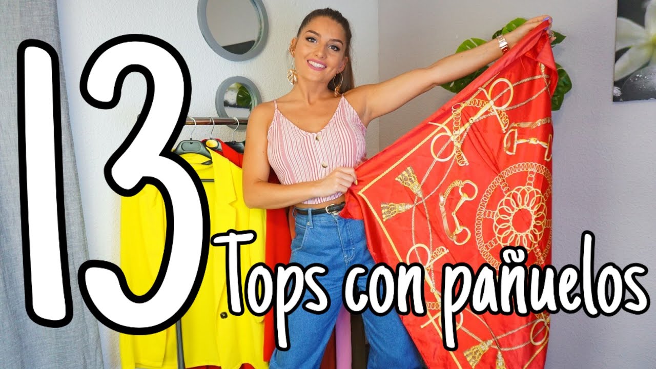 tops con un pañuelo
