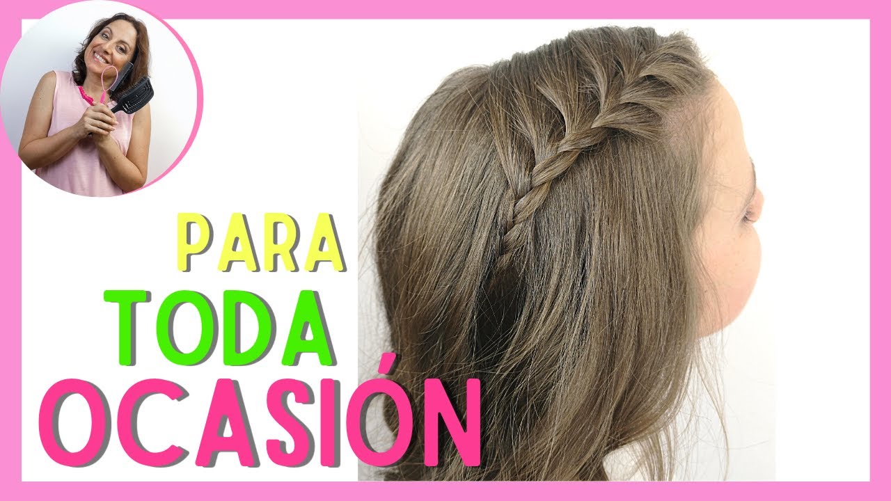 trenzas laterales niñas