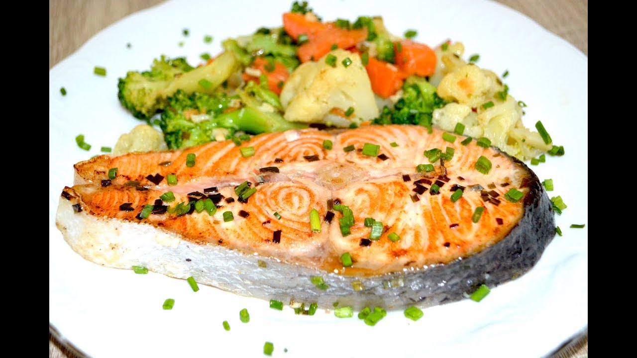 verduras para acompañar salmon