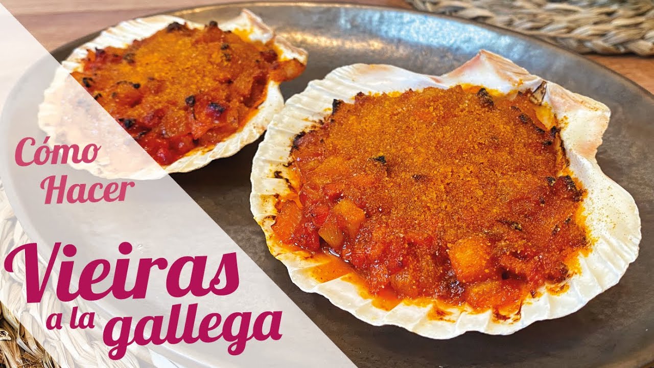 vieiras a la gallega con pimentón