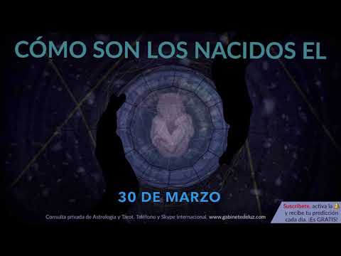 30 marzo horoscopo