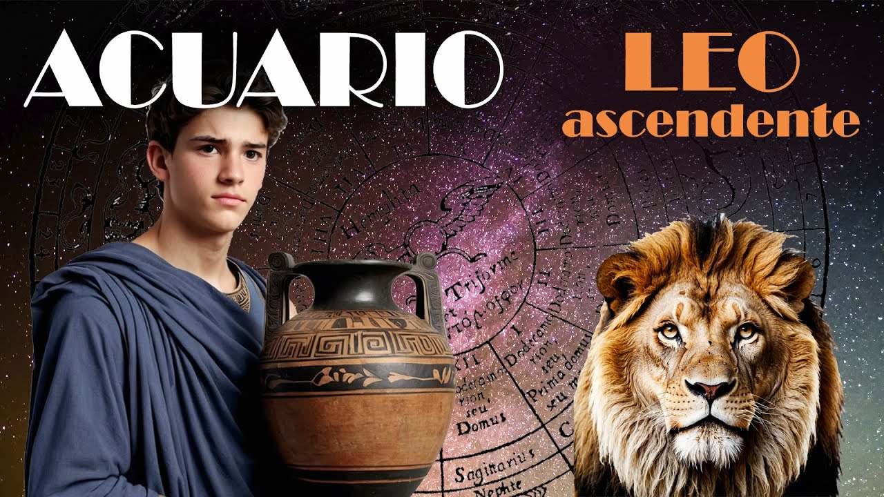 acuario con ascendente leo