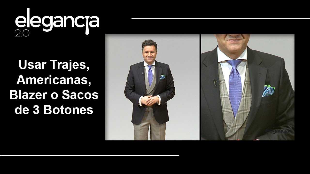americana 3 botones
