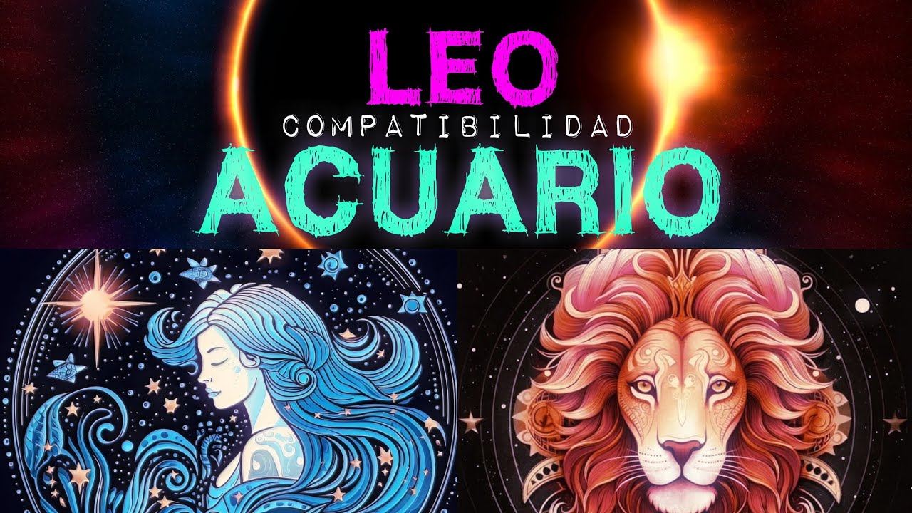 amor entre leo y acuario