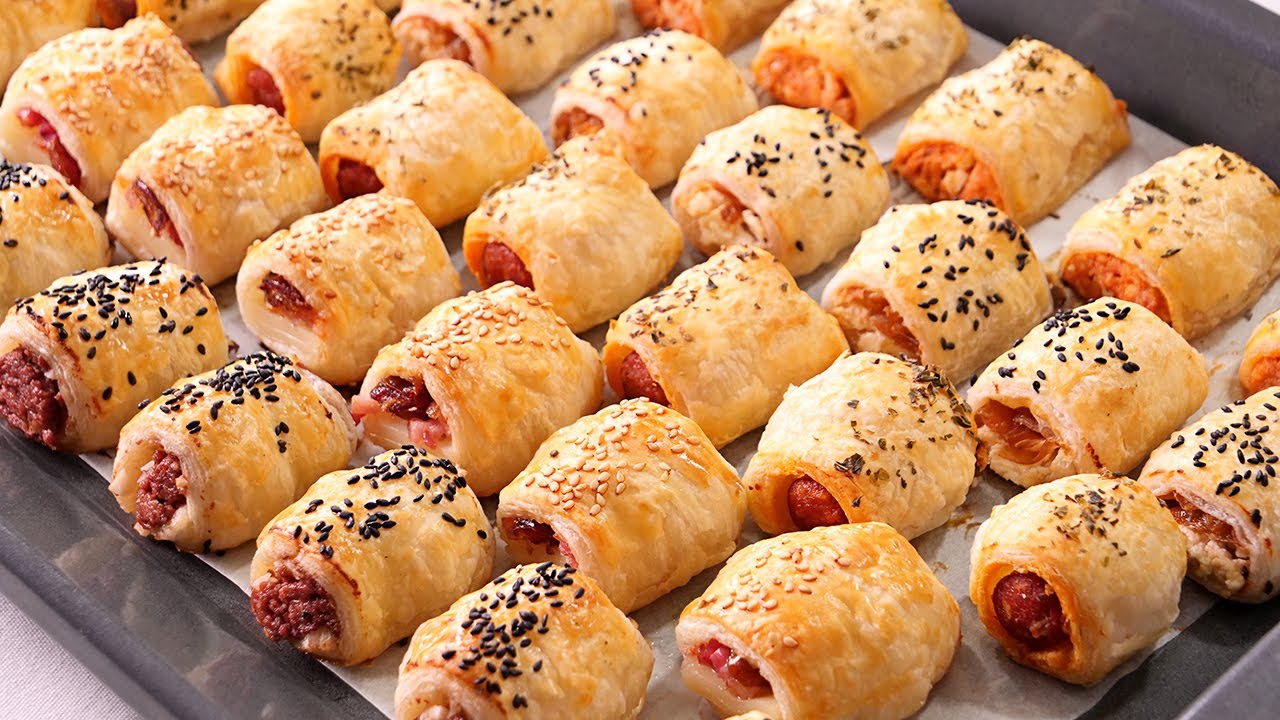 aperitivos masa hojaldre