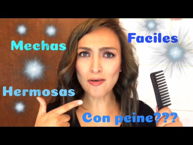 aplicar tinte con peine