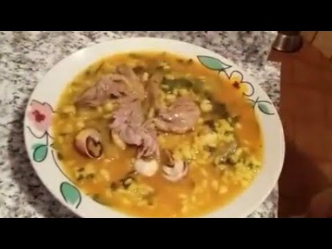 arroz con acelgas y caracoles