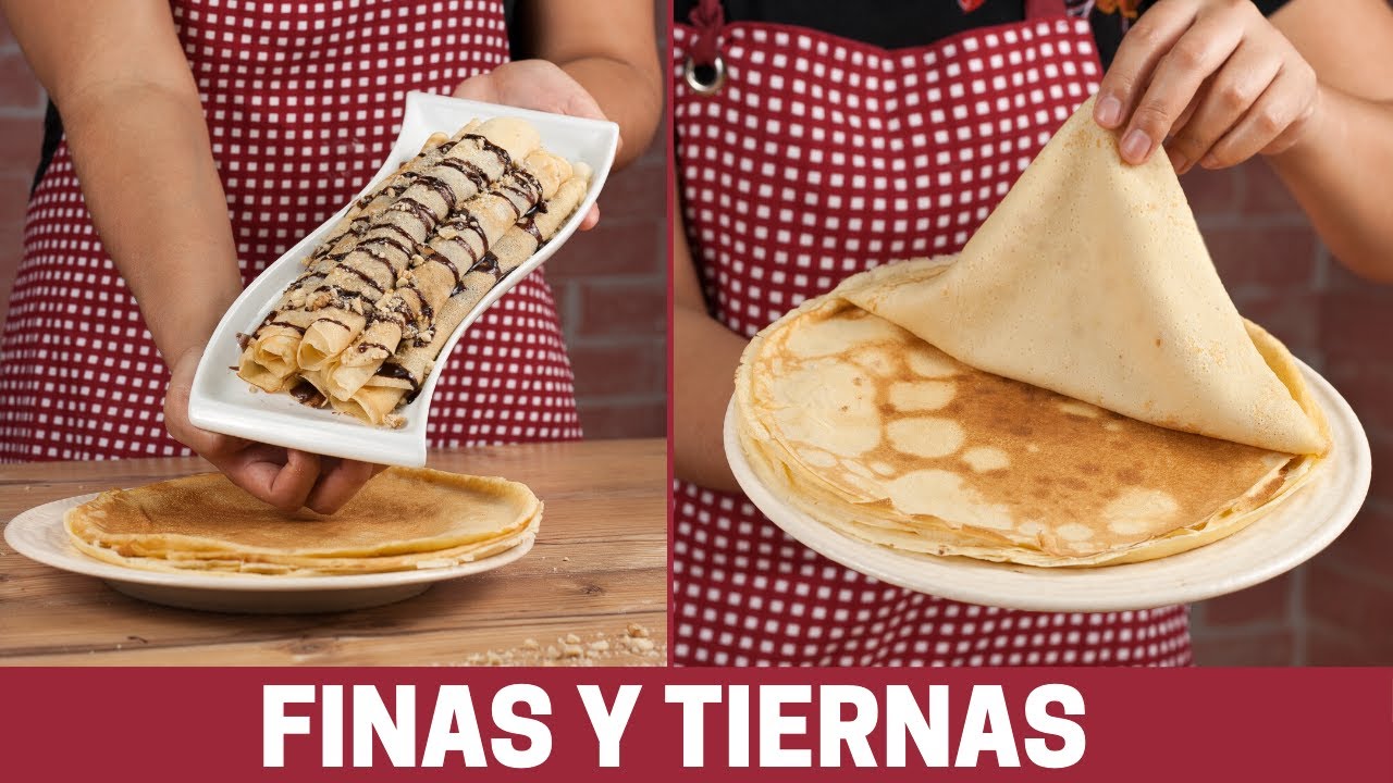 auténtica masa de crepes