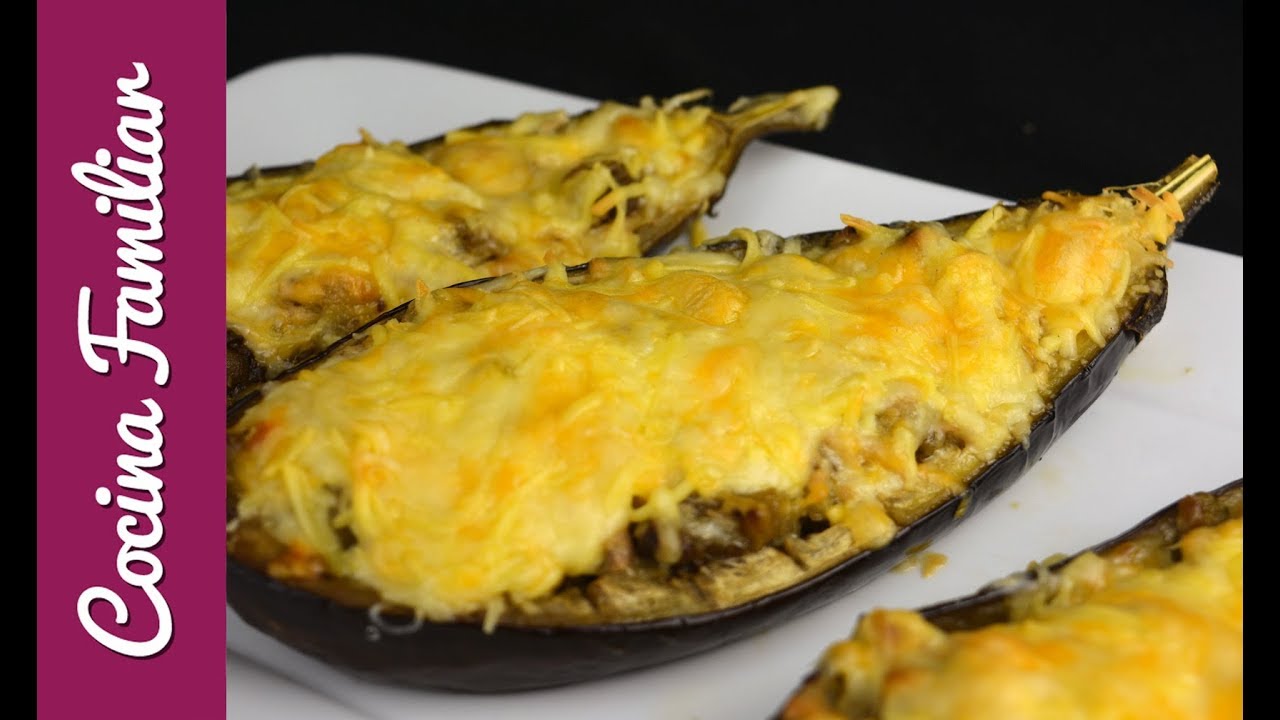 berenjenas rellenas de atún javi recetas