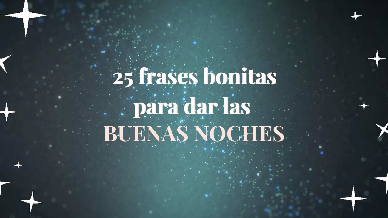 buenas noches cariño frases