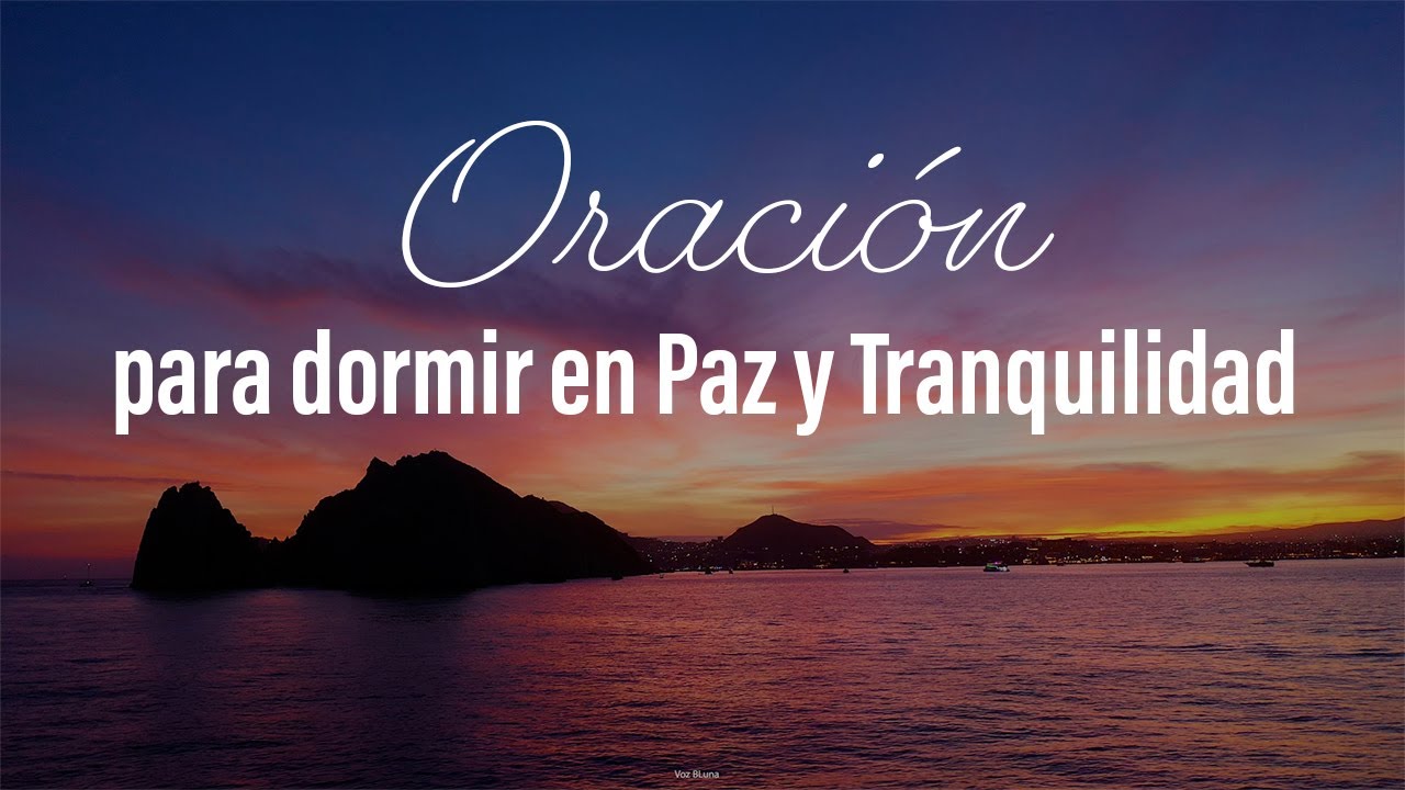 buenas noches paz y tranquilidad