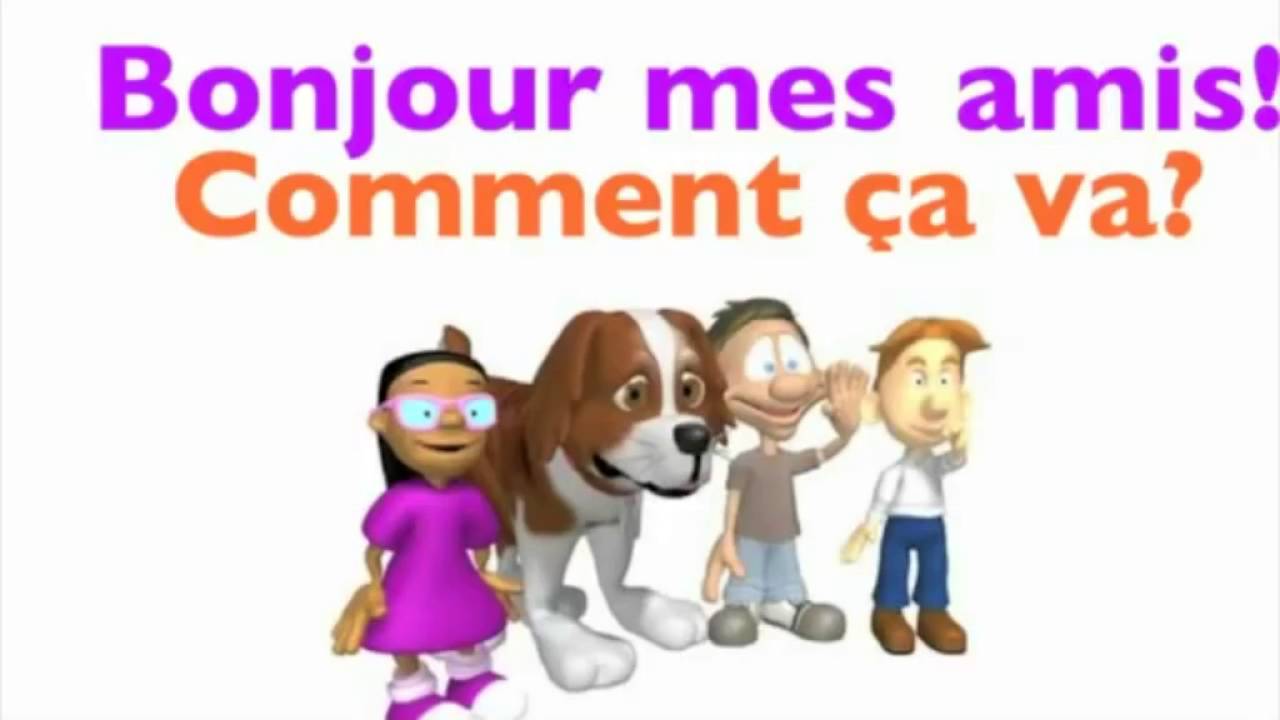 buenos dias mis amigos en frances
