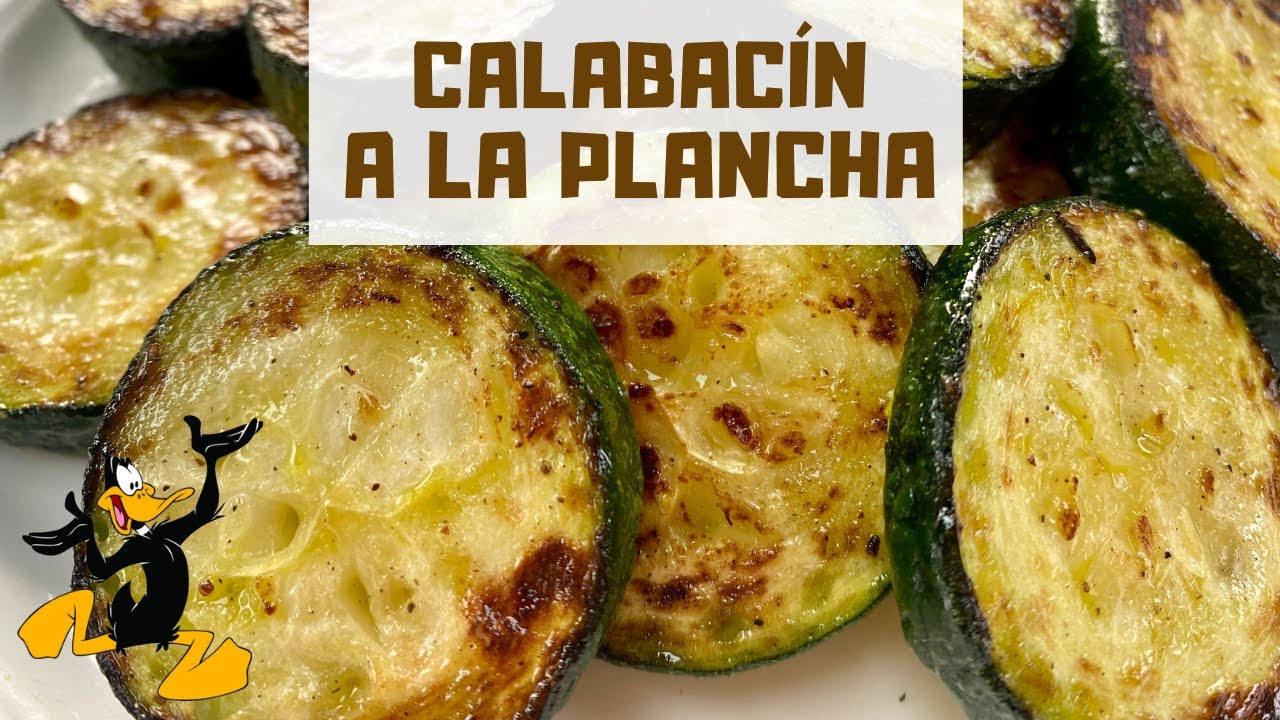 calabacín a la plancha sartén