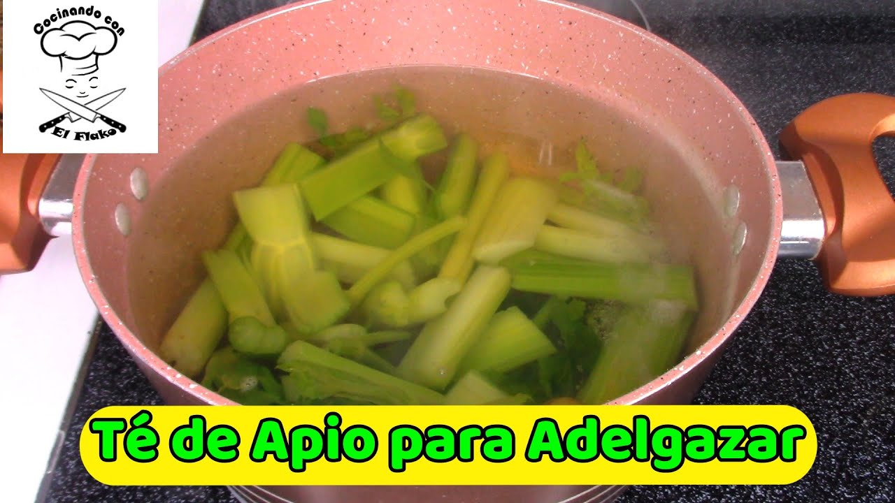 caldo de apio para adelgazar