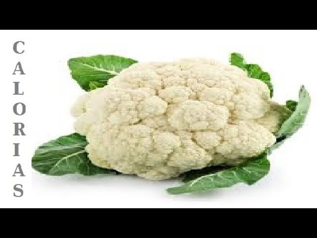 calorias de la coliflor cocida
