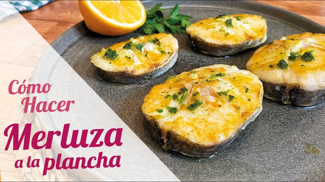 cocinar merluza a la plancha