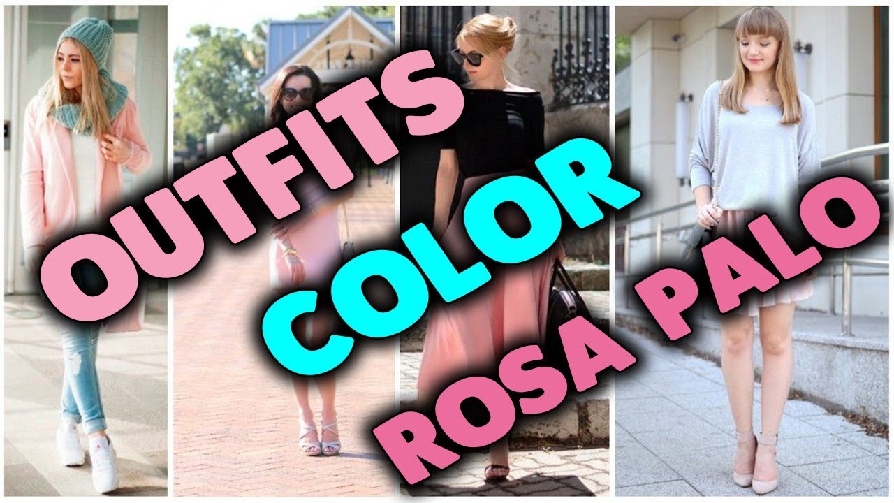 combinar rosa palo