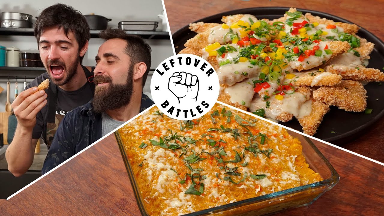 comidas con sobras de pollo