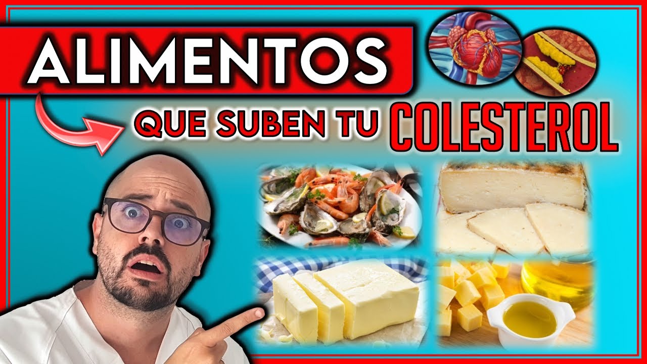 comidas malas para el colesterol