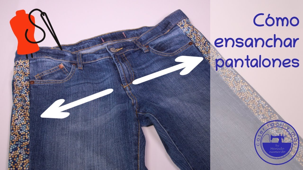 como ensanchar un pantalon vaquero