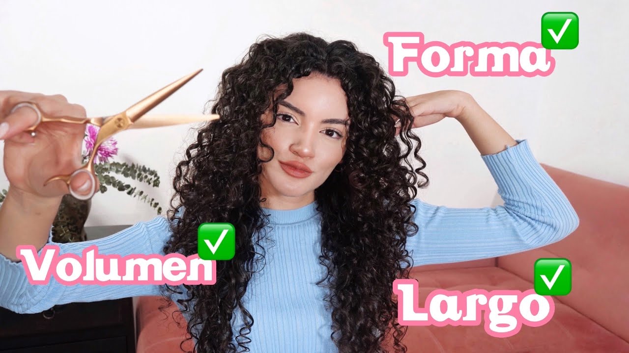 cortarse el pelo rizado