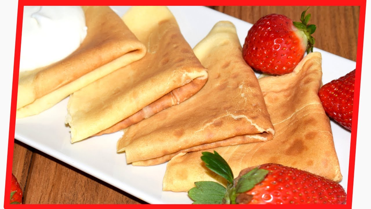 crepes faciles para 1 persona