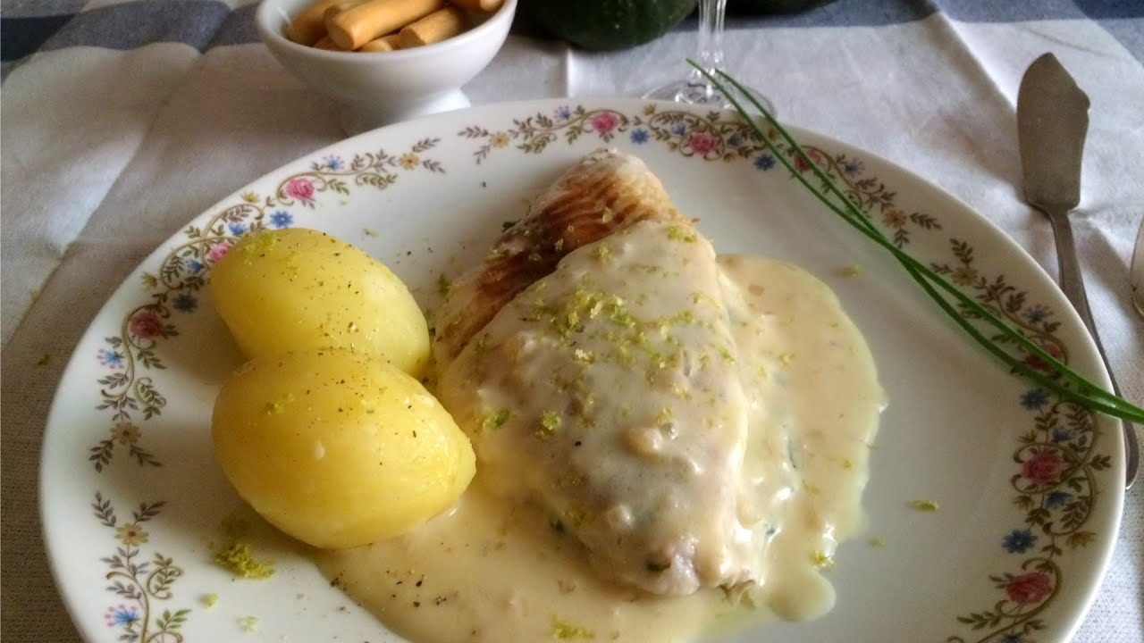 dorada en salsa de limón
