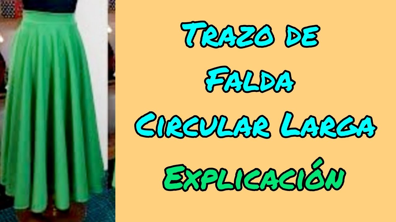 falda larga y corta por delante